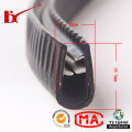 Plastic Profile PVC Weather Strips with Teeth